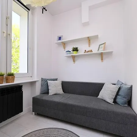 Saska Kepa -ul. Francuska 2' Min 公寓